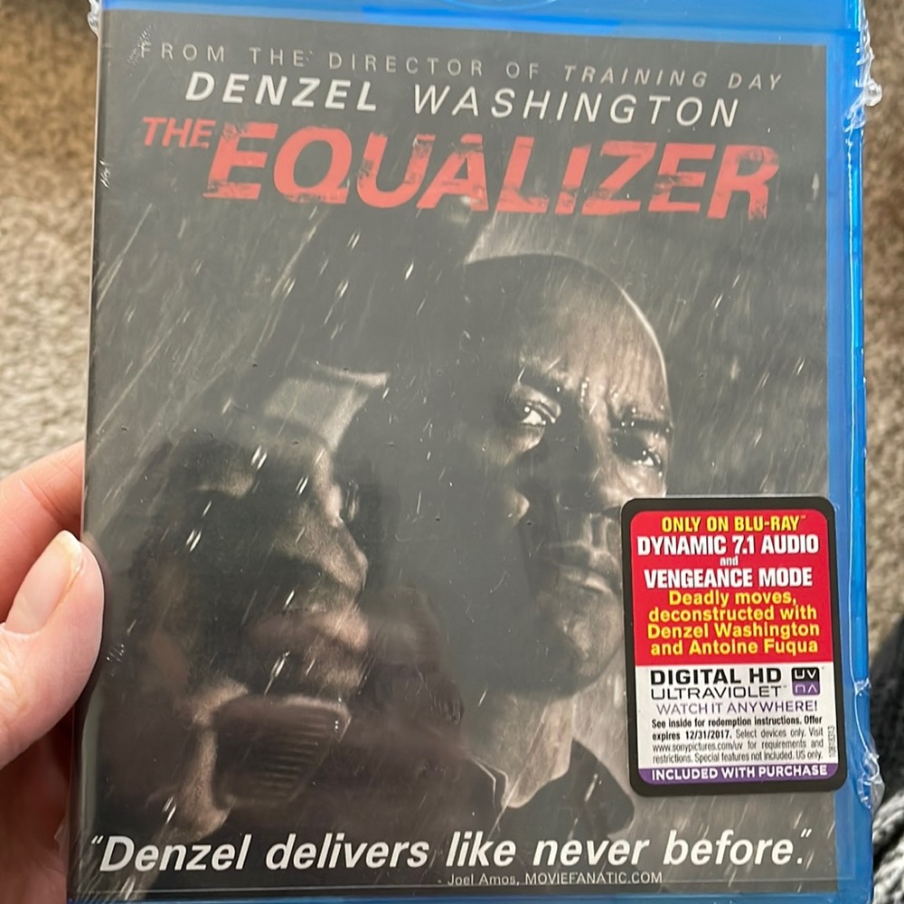 Equalizer Blu-Ray sealed